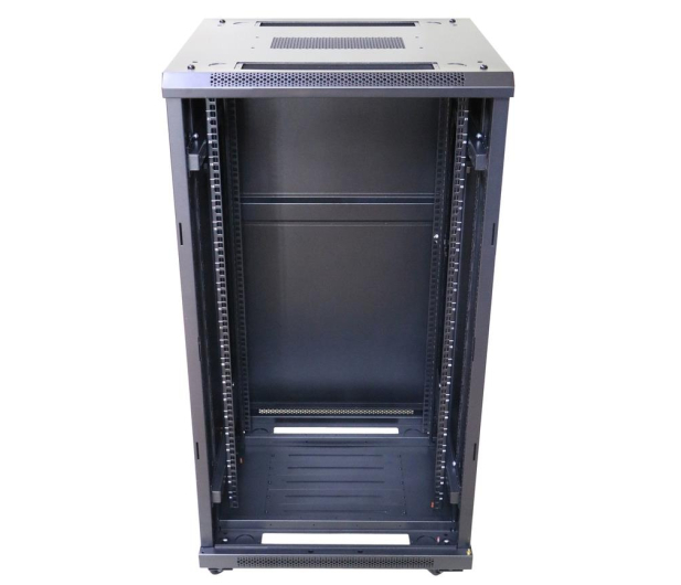 Extralink Szafa rack 22U 600x800mm czarna stojąca EX.14398 - 489495 - zdjęcie 4